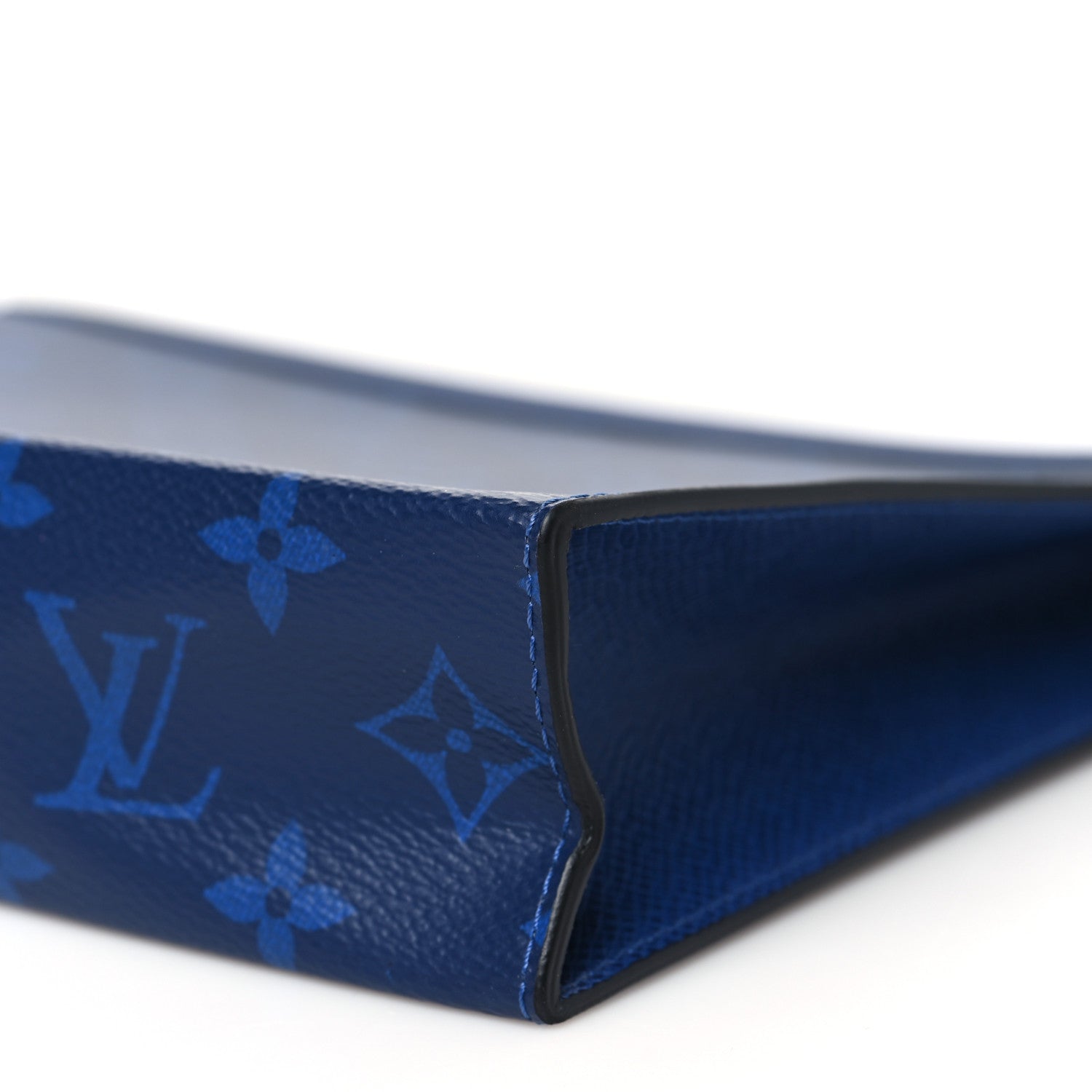 Louis Vuitton Monogram Eclipse Pochette Voyage MM Pacific Blue
