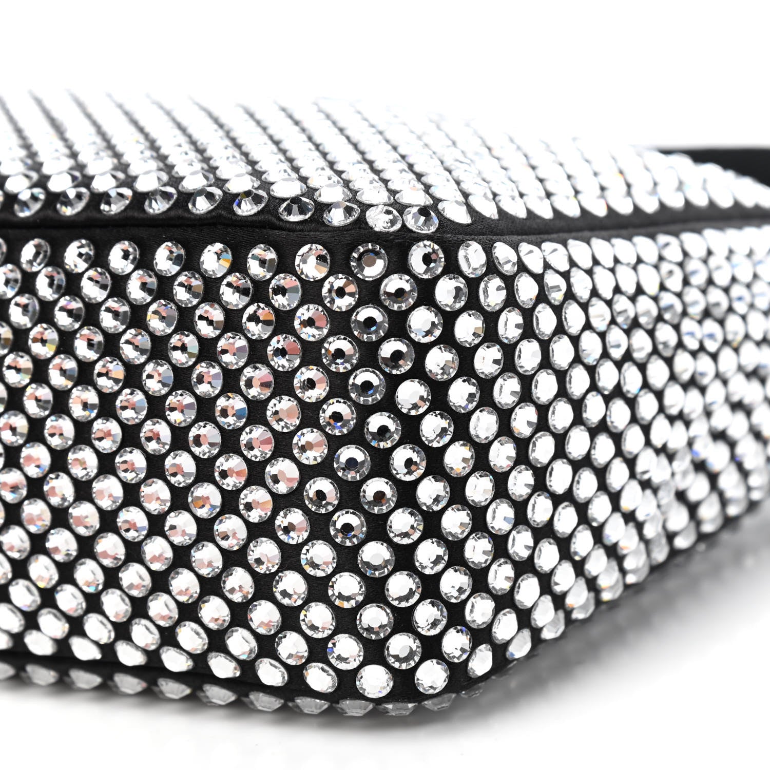 Prada Satin Crystal Mini Re-Edition 2000 Bag Cristal 9 of 9