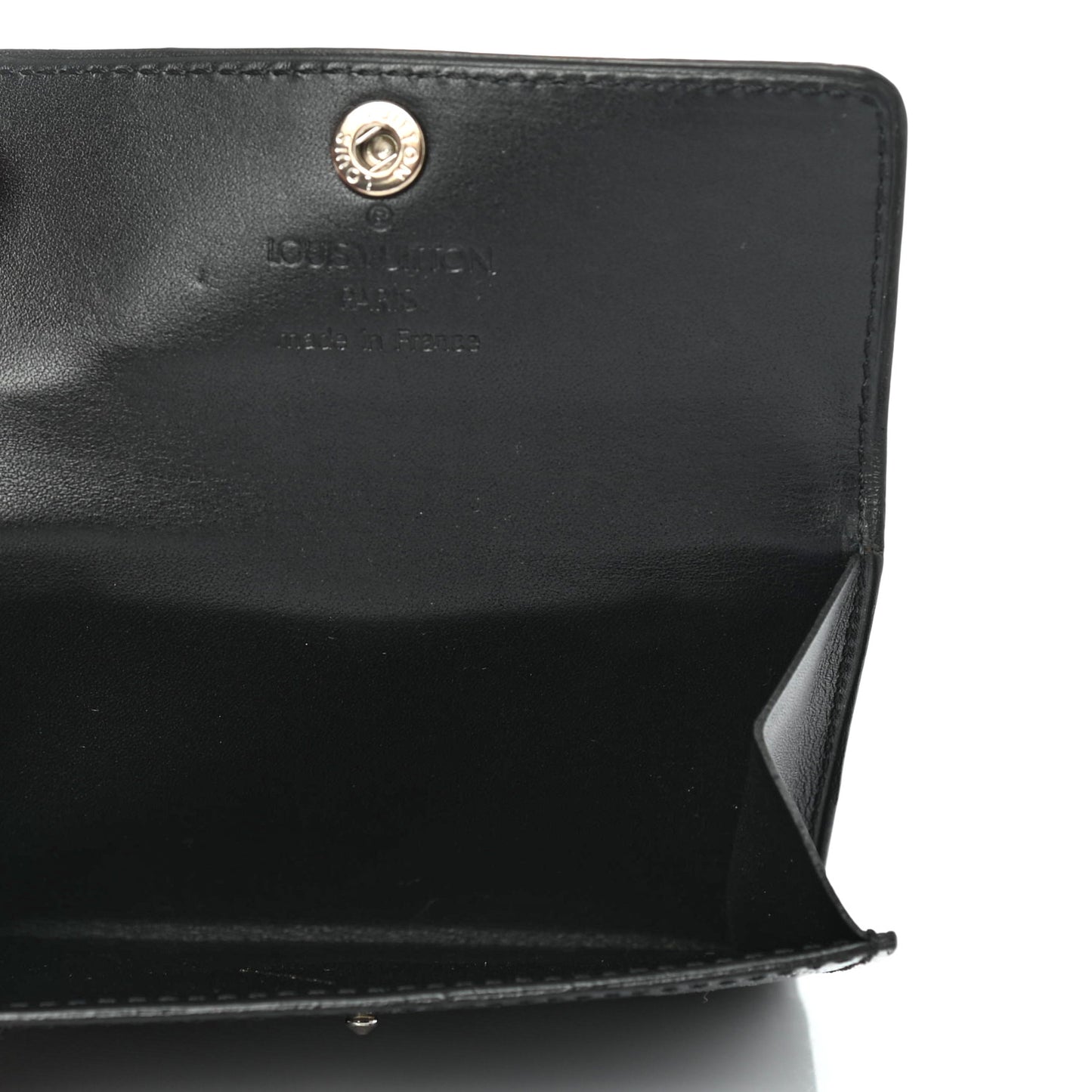 Damier Vernis Ludlow Wallet Black