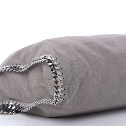 Stella McCartney Shaggy Deer Falabella Fold Over Tote Grey 7 of 9