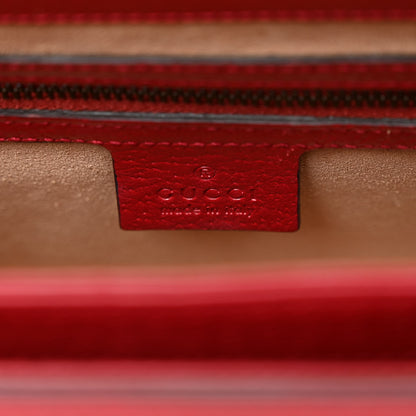 Gucci GG Supreme Monogram Small Queen Margaret Top Handle Bag Red 6 of 10