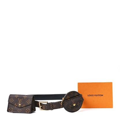 Louis Vuitton Monogram 30mm Daily Multi Pocket Belt 80 32 14 of 14