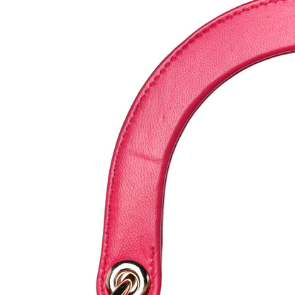 Christian Dior Lambskin Cannage Medium Lady Dior Fuchsia 12 of 13