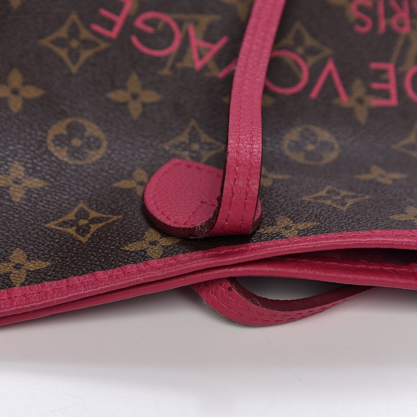 Monogram Articles de Voyage Ikat Neverfull GM Rose Indien