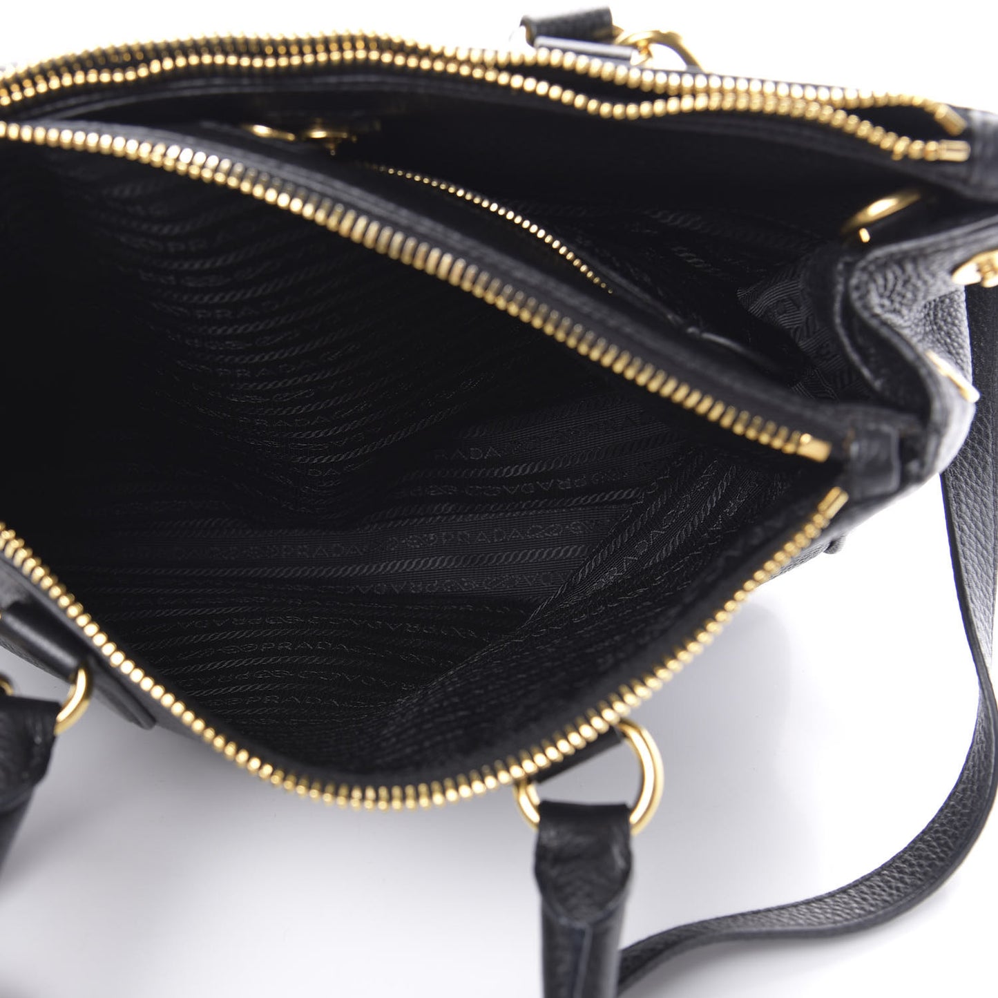 Vitello Daino Tote Black