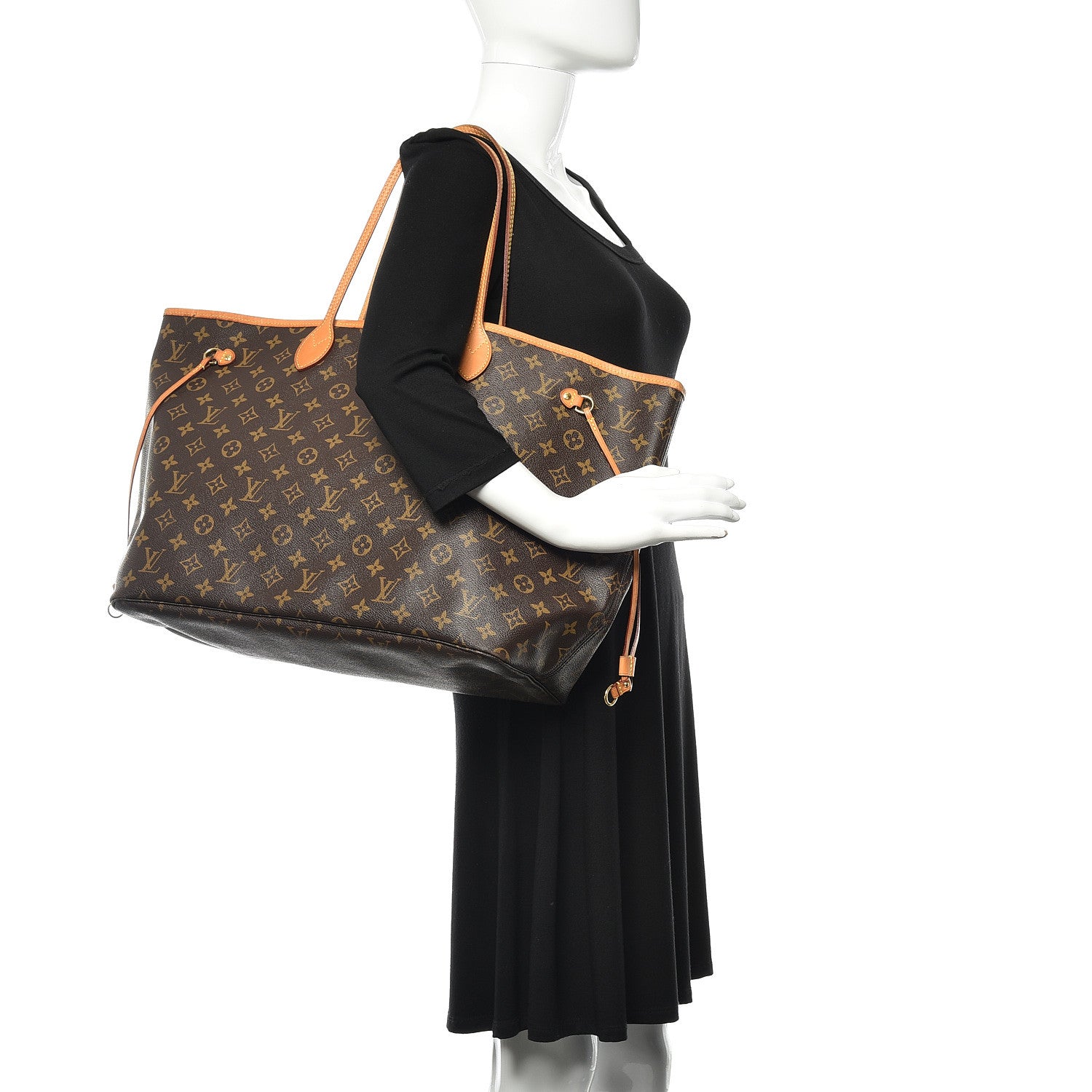 Louis Vuitton Monogram Neverfull GM 2 of 21