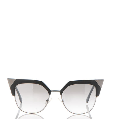 Fendi Cat Eye Iridia Sunglasses FF 0149/S Black 2 of 7