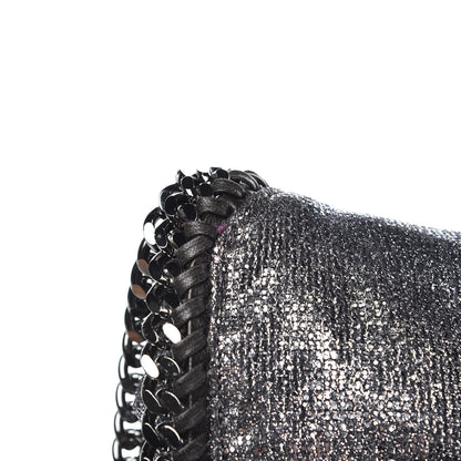 Stella McCartney Metallic Glitter Small Falabella Tote Silver 11 of 12