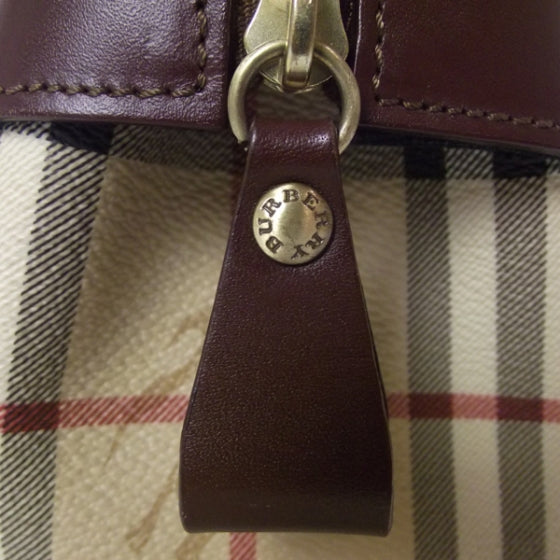 Haymarket Check Shoulder Bag Brown