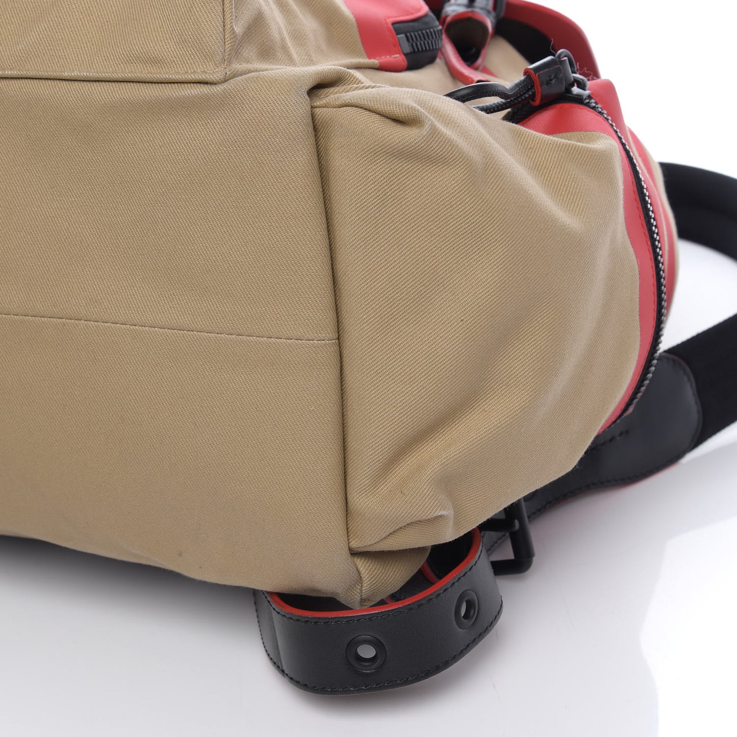 X KRIS WU Canvas Embroidered XL Rucksack Backpack Honey