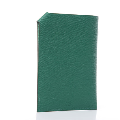 Hermes Epsom Tarmac PM Passport Holder Vert Vertigo 3 of 8