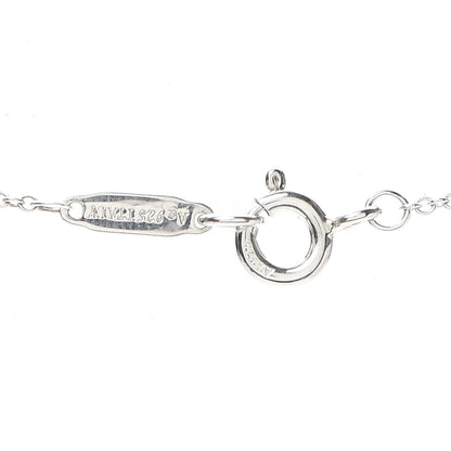 Tiffany Sterling Silver Atlas Open Pendant Necklace 5 of 7