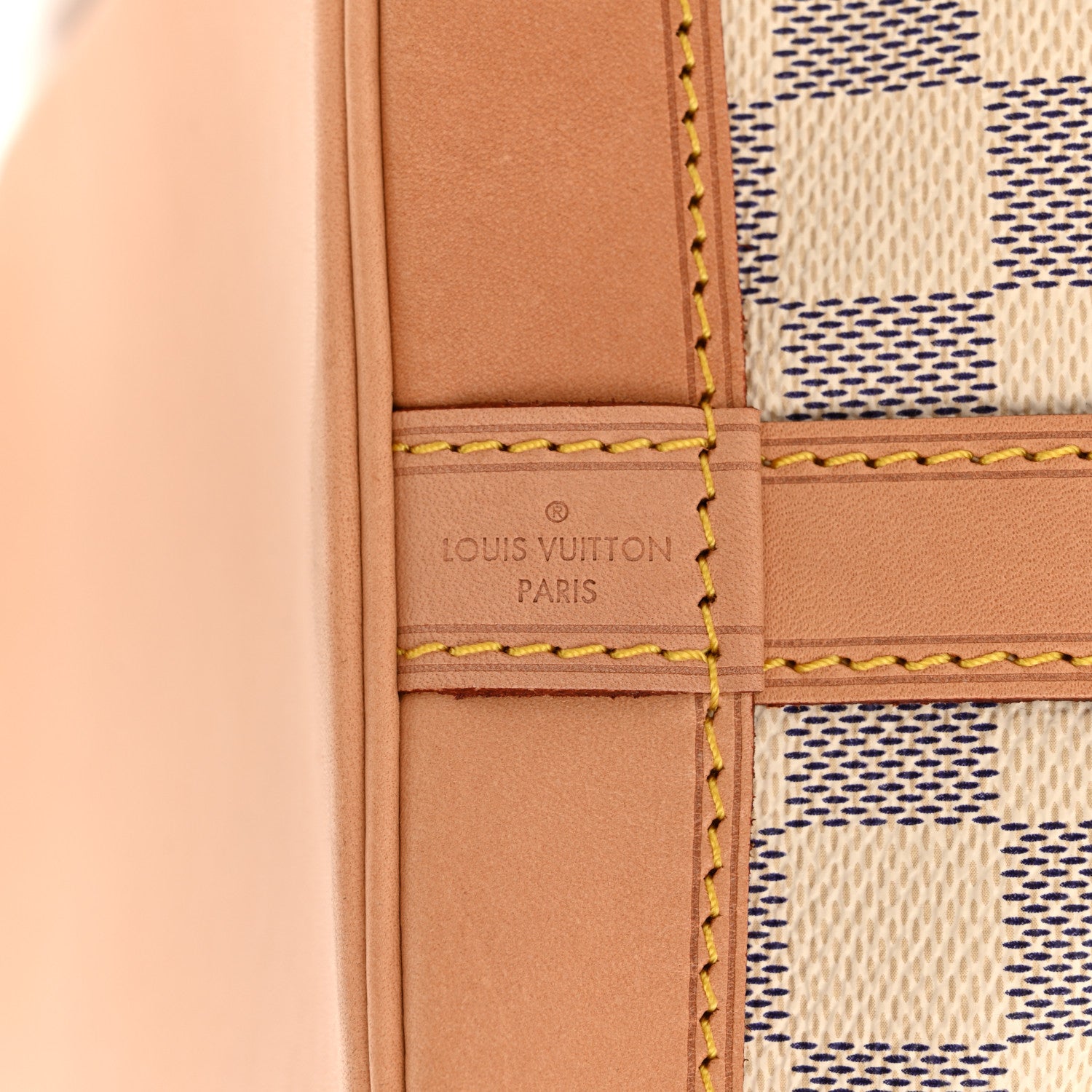 Louis Vuitton Damier Azur Noe BB 7 of 10