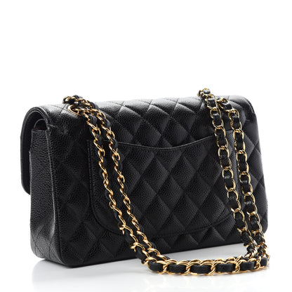 Chanel Caviar Quilted Small Double Flap Black 3 of 11
