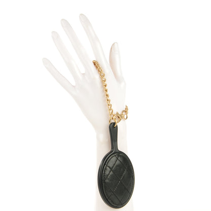 Chanel Lambskin Quilted CC Mirror Charm Black 2 of 6