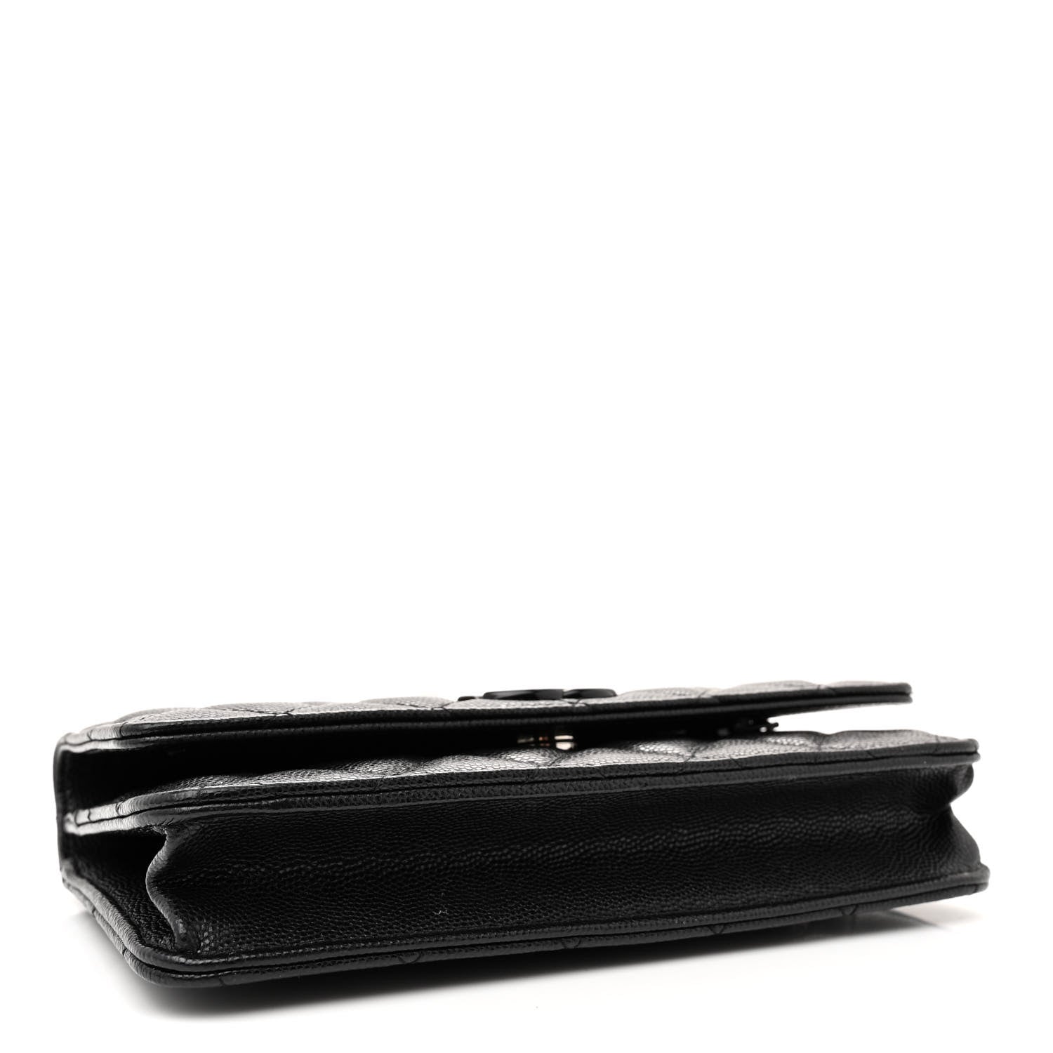 Chanel Caviar Quilted My Everything Wallet On Chain WOC Black 4 of 14