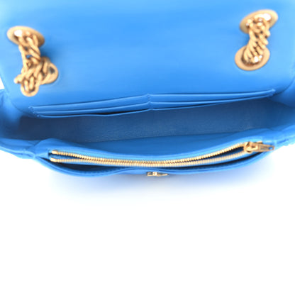Balenciaga Nylon Jacquard Diagonal Logo S BB Round Shoulder Bag Bleu 4 of 8