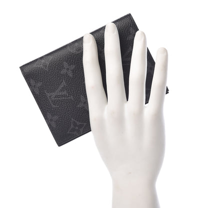 Louis Vuitton Monogram Eclipse Passport Cover 2 of 6