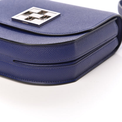 Hermes Epsom Mosaique Au 24-17 Bleu Encre 9 of 10