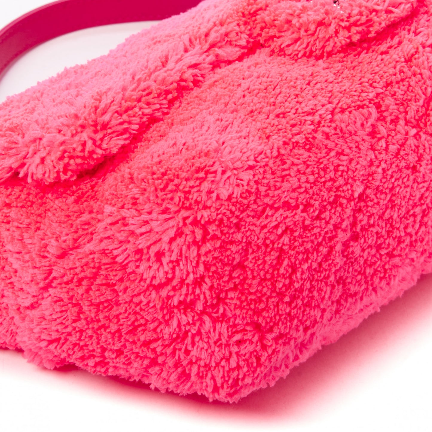Mixed Fibers Quilted Jumbo Flap Pink