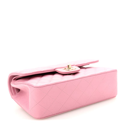 Chanel Caviar Quilted Small Double Flap Pink 4 of 10