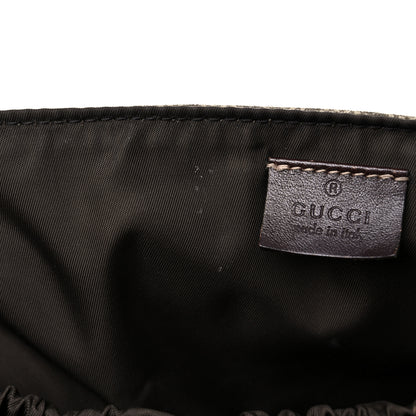 Gucci GG Plus Monogram Messenger Diaper Bag Dark Brown 14 of 32