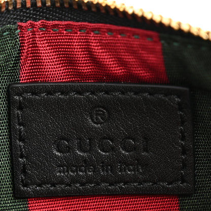 Gucci GG Supreme Monogram Selleria Key Case Beige Black 11 of 18