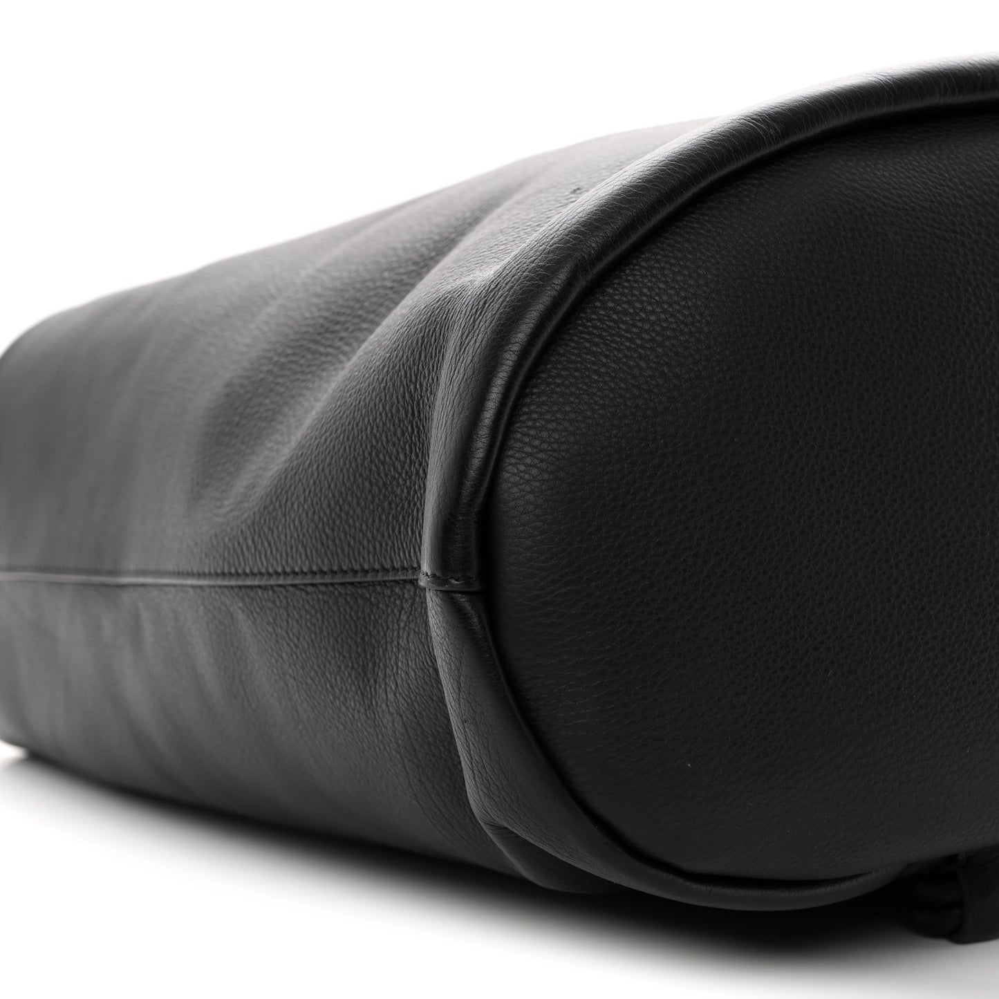 Grained Calfskin Joe Backpack Black