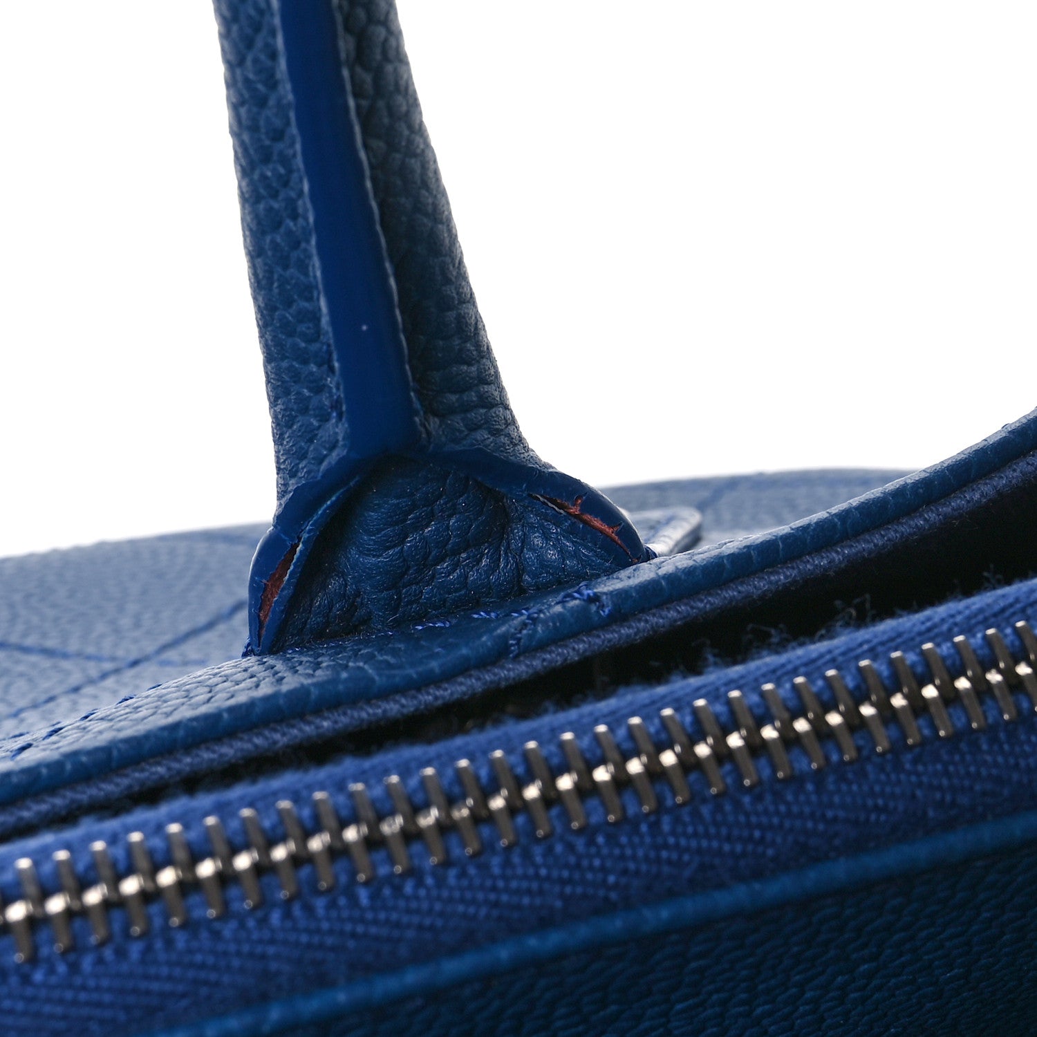 Chanel Grained Vegetal Calfskin Urban Shopping Tote Blue 12 of 12
