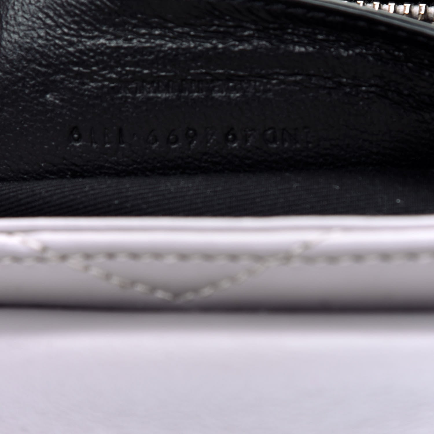 Saint Laurent Calfskin Y Quilted Monogram Small Loulou Chain Satchel Granite 11 of 19