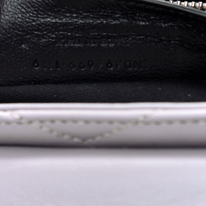 Saint Laurent Calfskin Y Quilted Monogram Small Loulou Chain Satchel Granite 11 of 19