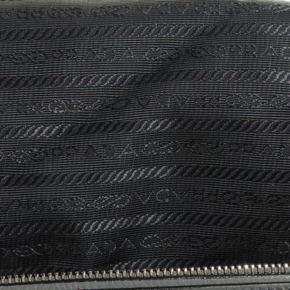 Prada Vitello Daino Side Pocket Tote Marmo 9 of 11