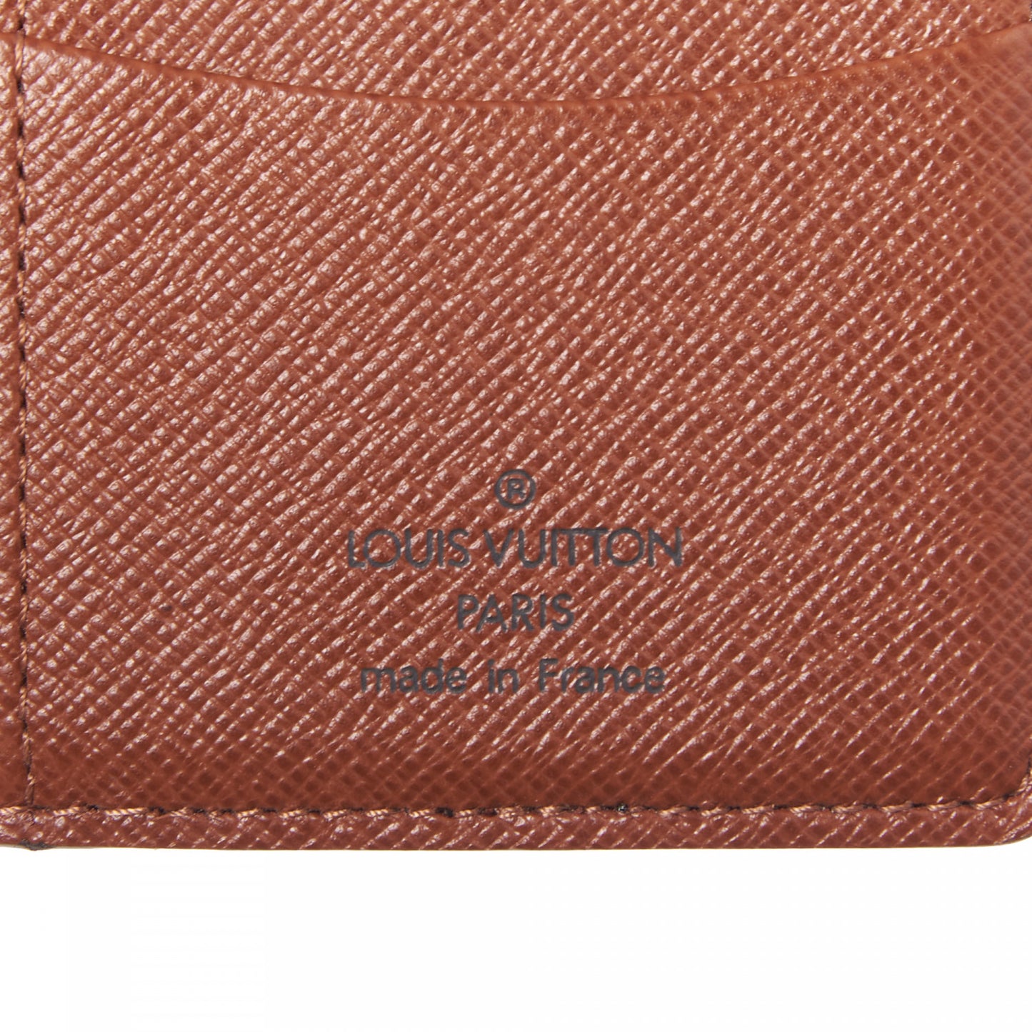Monogram Pocket Organizer