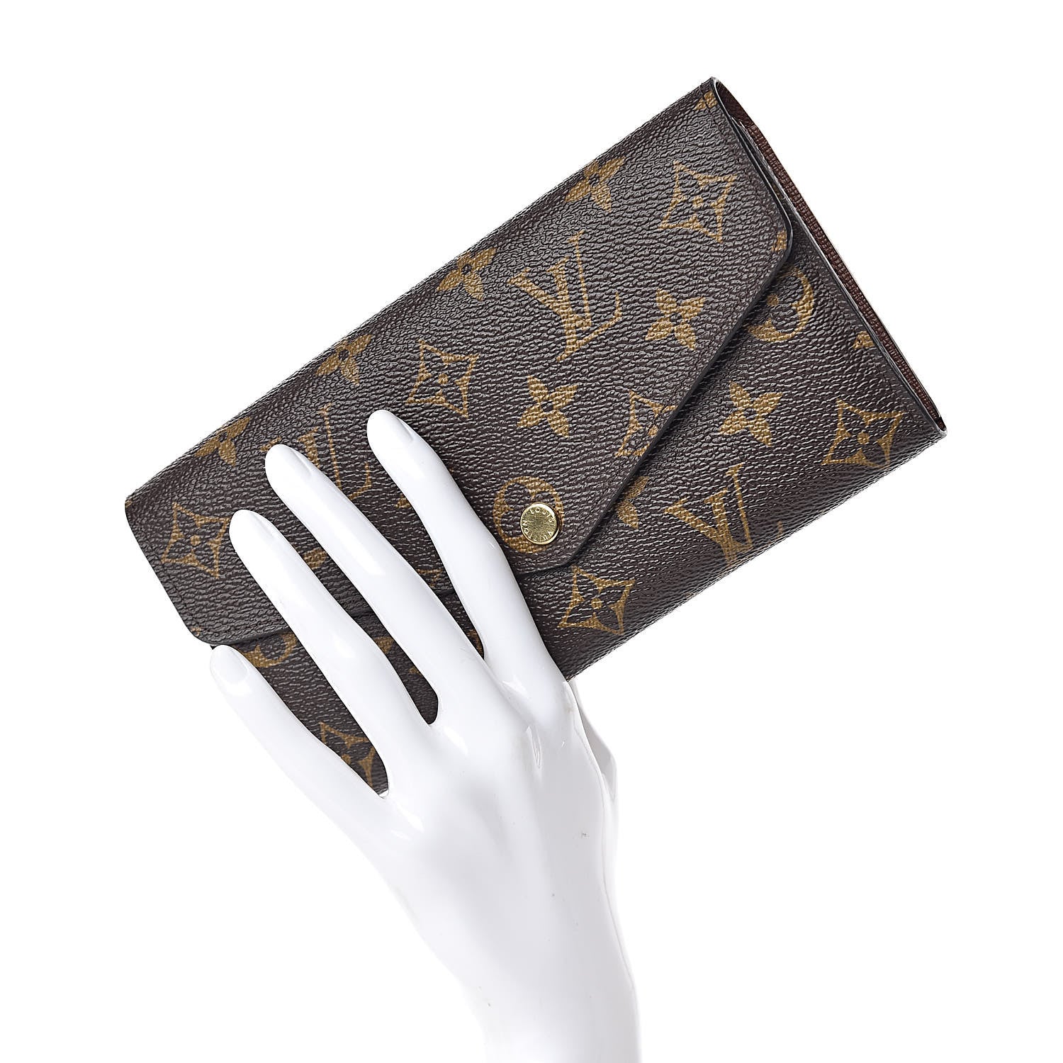 Louis Vuitton Monogram Sarah Wallet NM 2 of 6