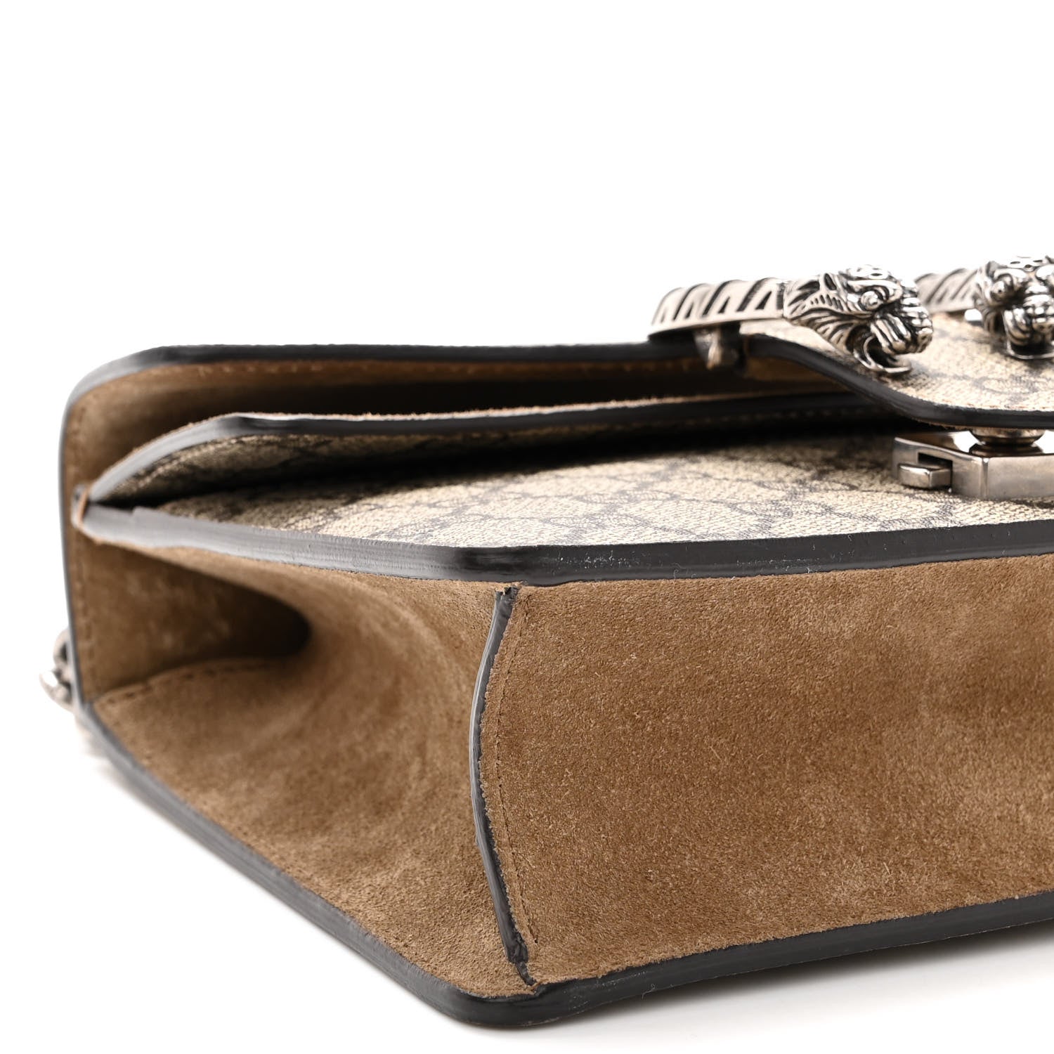 Gucci GG Supreme Monogram Mini Dionysus Shoulder Bag Taupe 8 of 9