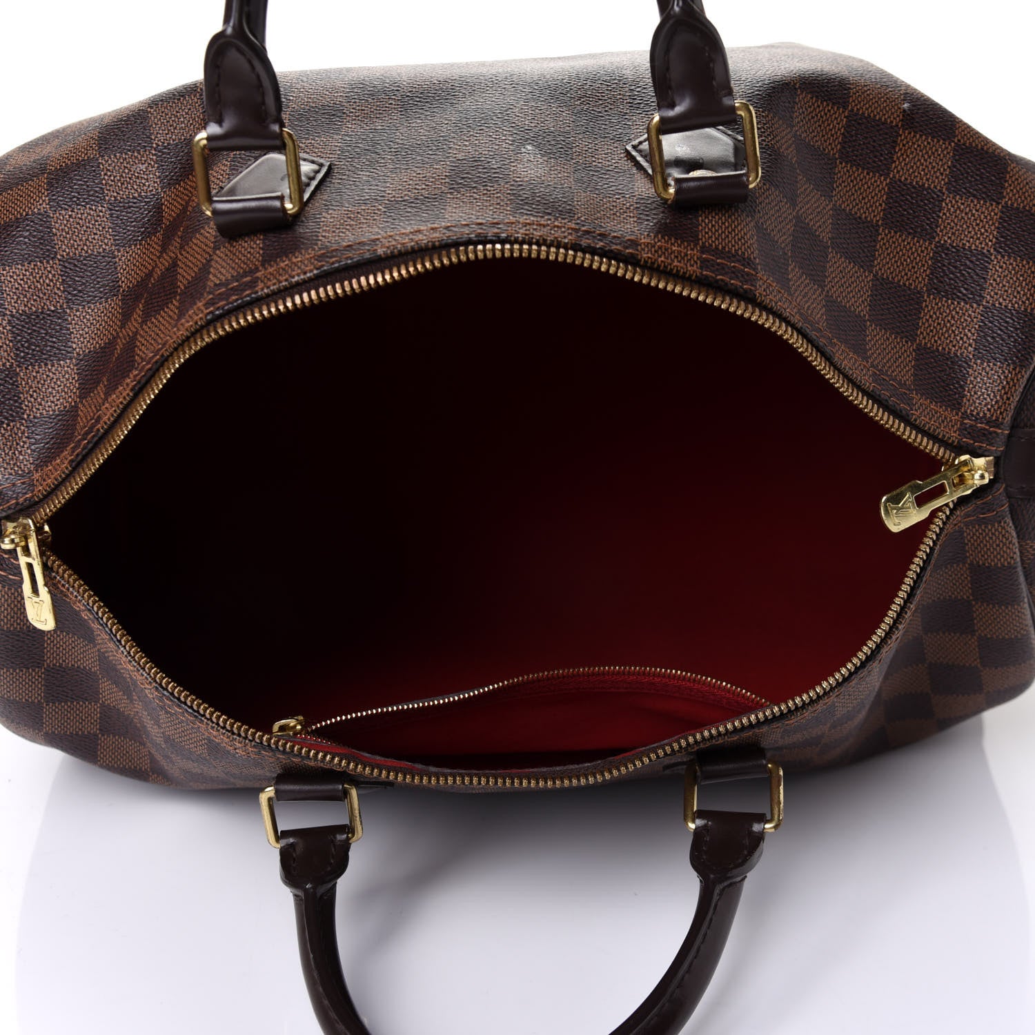 Louis Vuitton Damier Ebene Speedy Bandouliere 35 5 of 12