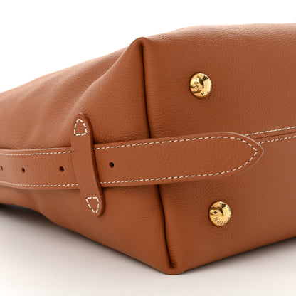 Louis Vuitton Grained Calfskin Low Key Hobo PM Cognac 9 of 10