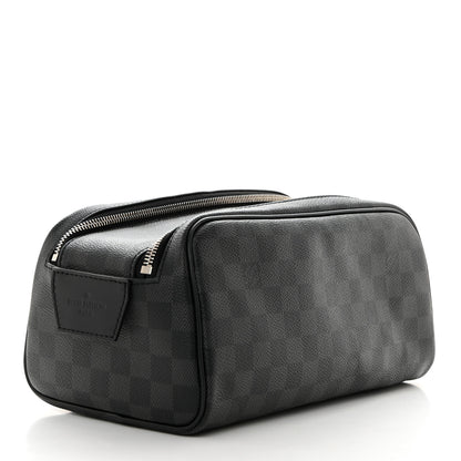 Louis Vuitton Damier Graphite Dopp Kit Toilet Pouch 3 of 6