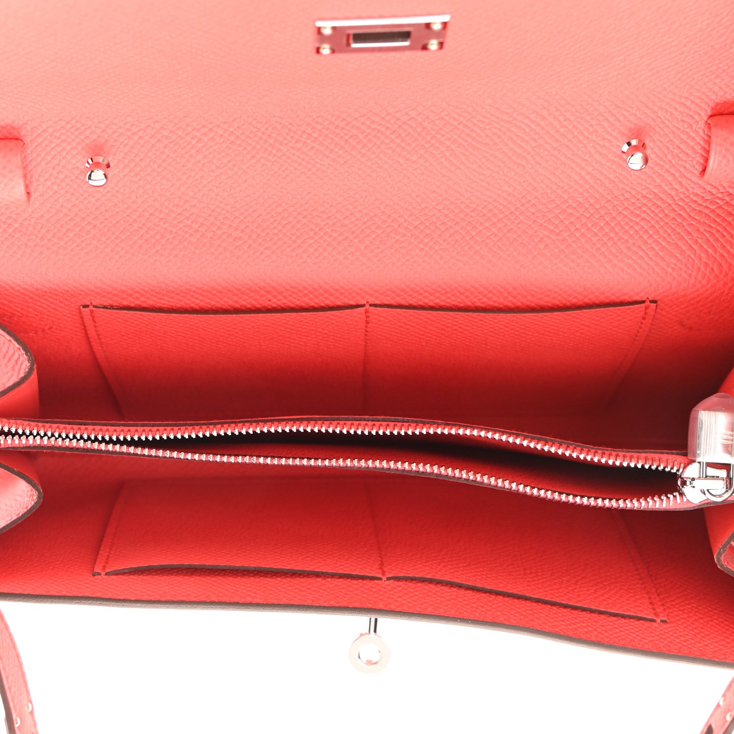 Hermes Epsom Kelly Wallet To Go Rose Texas 5 of 9