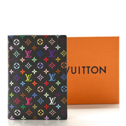 Louis Vuitton LV X TM Monogram Multicolor Passport Cover Black 8 of 8