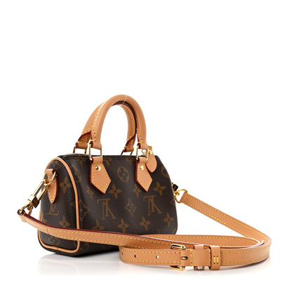Louis Vuitton Monogram Nano Speedy Bandouliere 3 of 10
