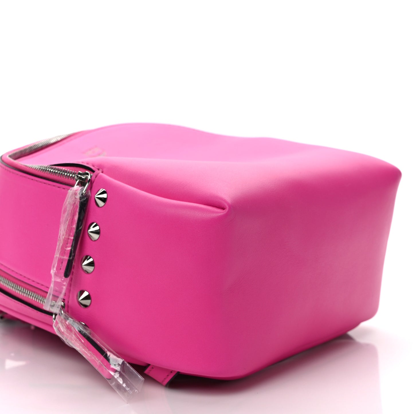 Calfskin Mini Duchess Polke Studs Backpack Electric Pink