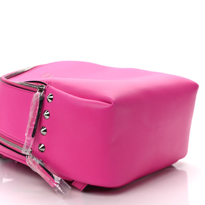 MCM Calfskin Mini Duchess Polke Studs Backpack Electric Pink 8 of 10