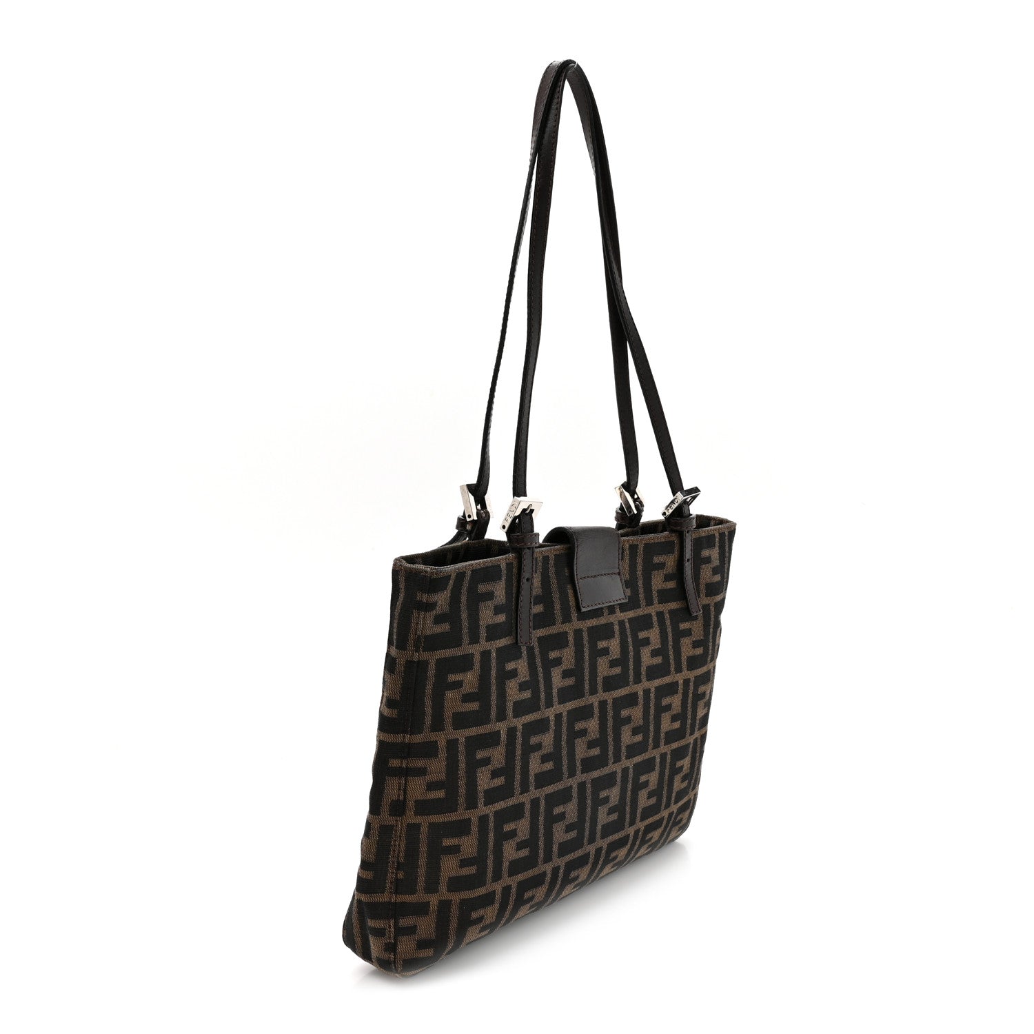 Fendi Zucca Shoulder Bag Tobacco 3 of 11
