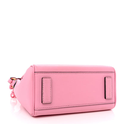 Versace Grained Calfskin Small La Medusa Top Handle Bag Pink 4 of 11