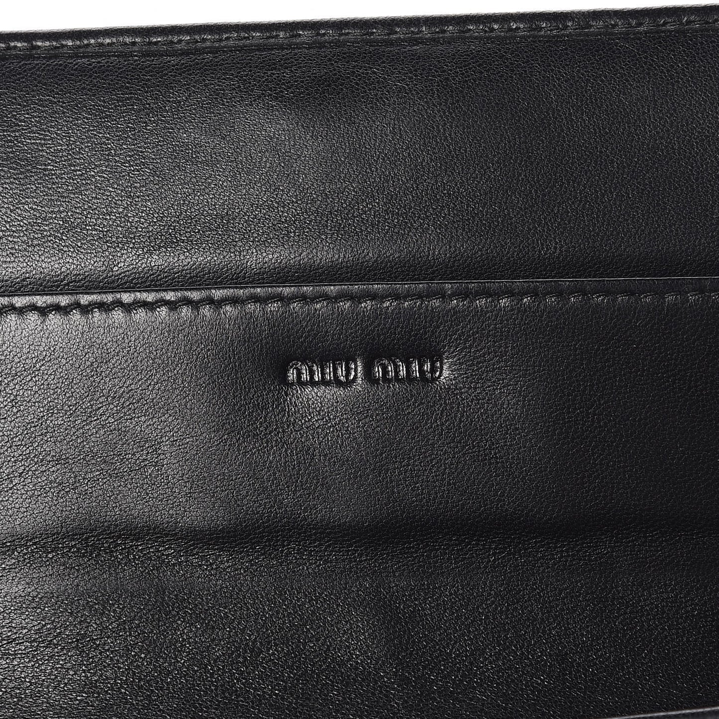 Nappa Matelasse Biker Flap Wallet Viola