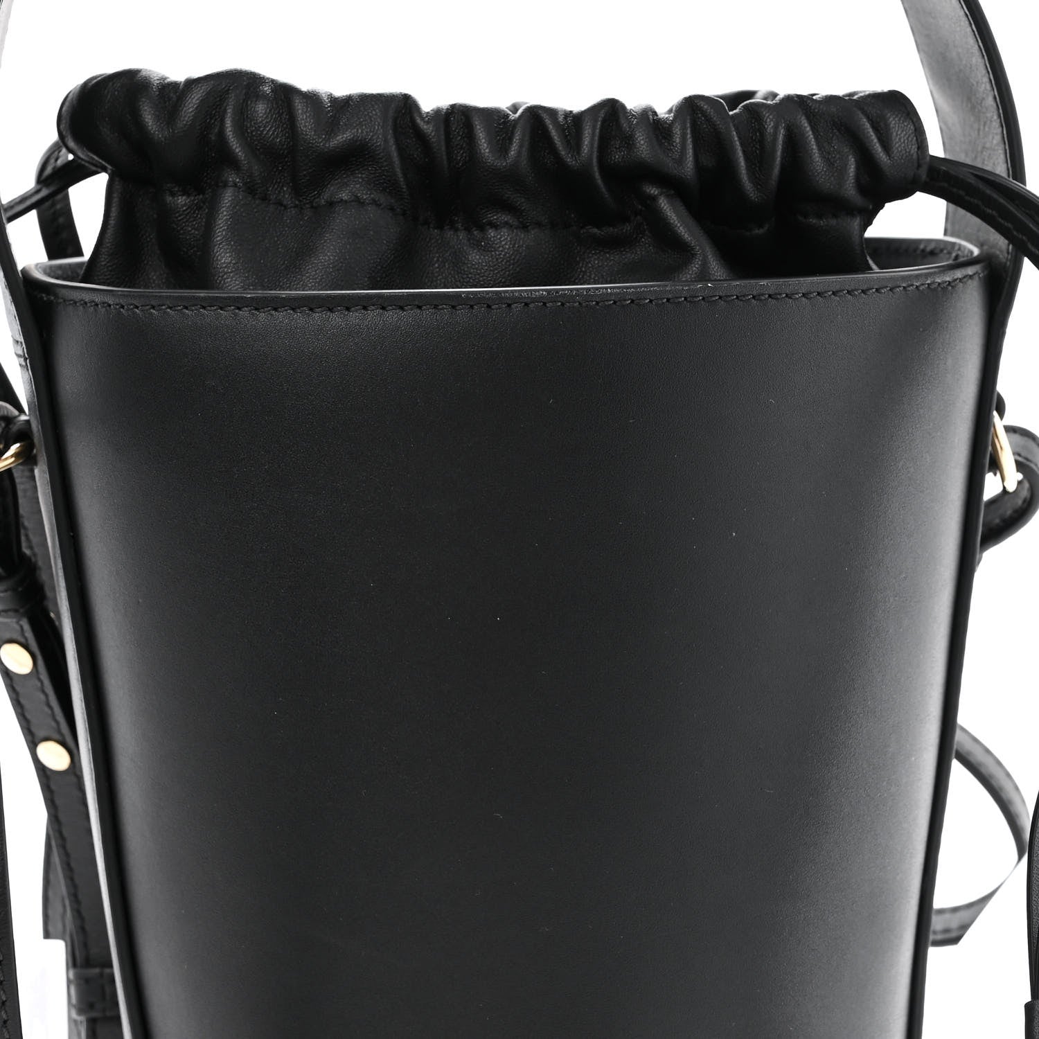 Chloe Calfskin Sense Bucket Bag Black 7 of 9
