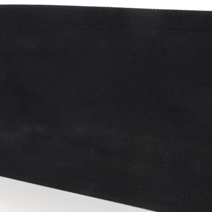 Saint Laurent Linen Calfskin Rive Gauche Tote Black 12 of 17