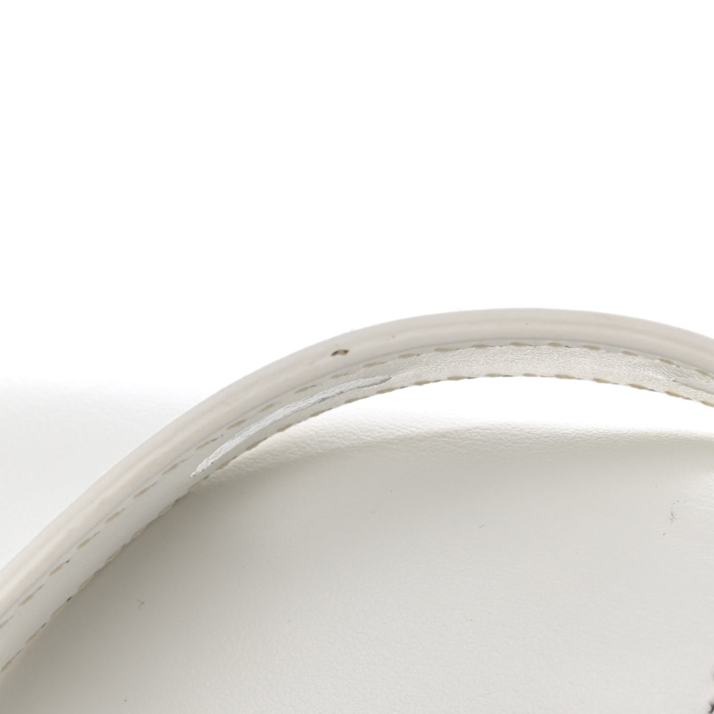 Calfskin Woven T-Twist Crossbody White