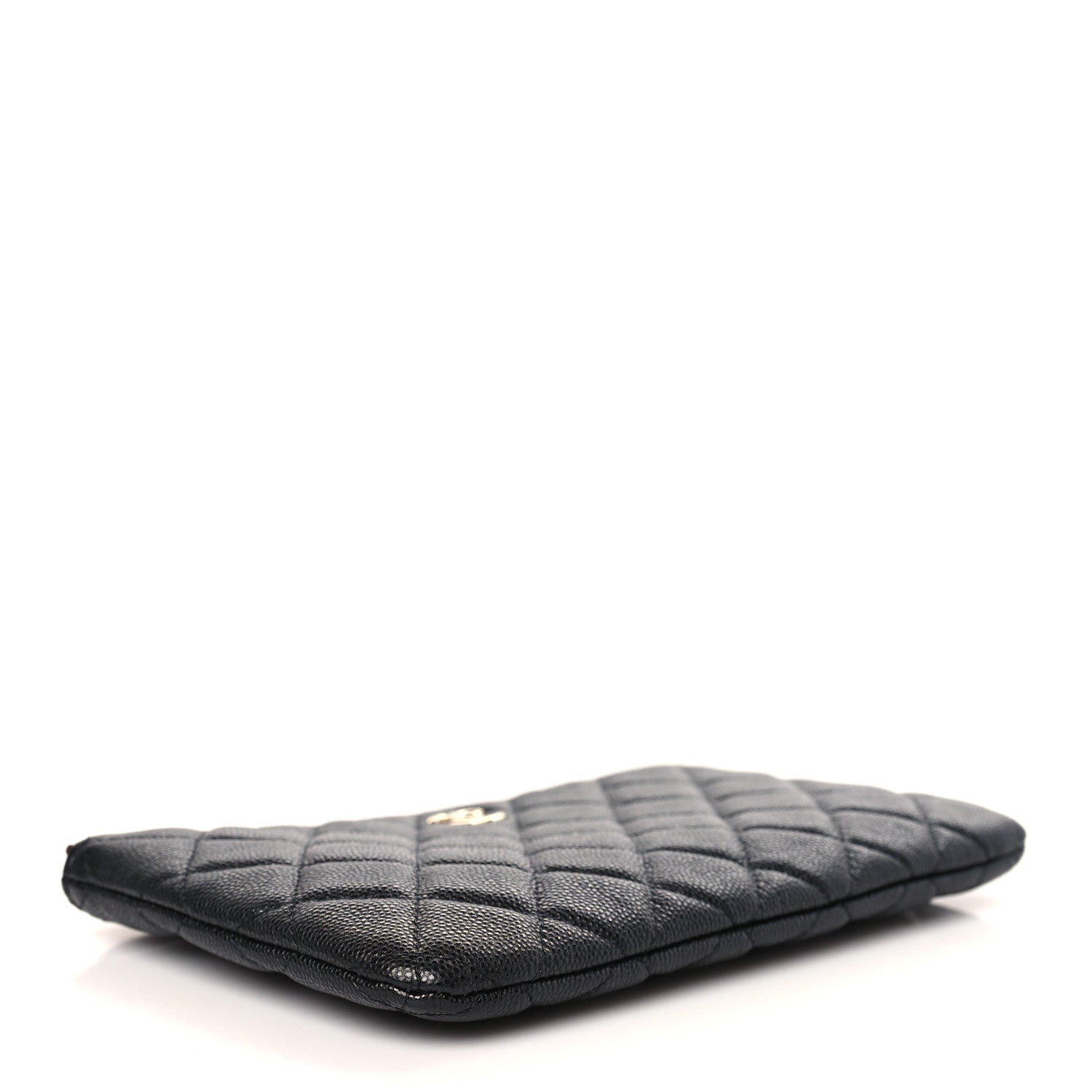 Chanel Caviar Quilted Cosmetic Case Black 4 of 8